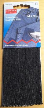 Flickstoff Jeans 14x18cm von Gold-Zack